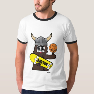 Viking Spinning Basketball Dog T-Shirt