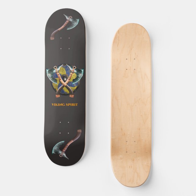 Viking Spirit Skateboard (Front)