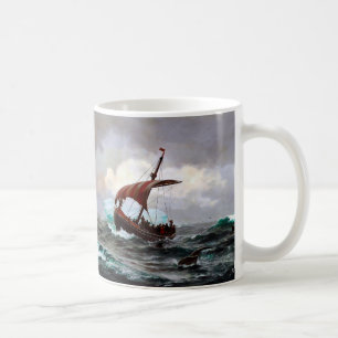 Viking Summer Greenland Coast Circa Year 1000 Coffee Mug