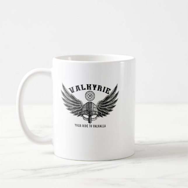 Viking Swings Valkyrie Coffee Mug (Left)