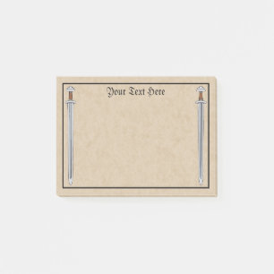 Viking Sword Post-it Notes