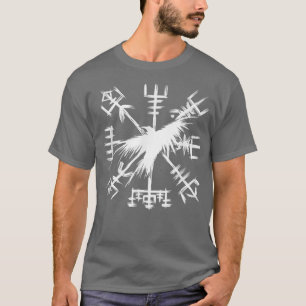 Viking SymbolVEGVISIR With RavenViking Compass T-Shirt