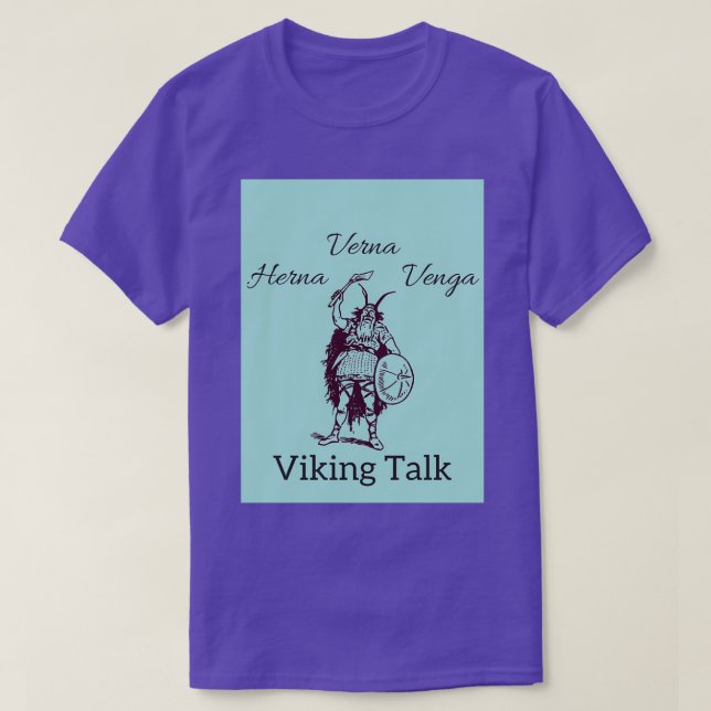 Viking Talk T-Shirt (Design Front)