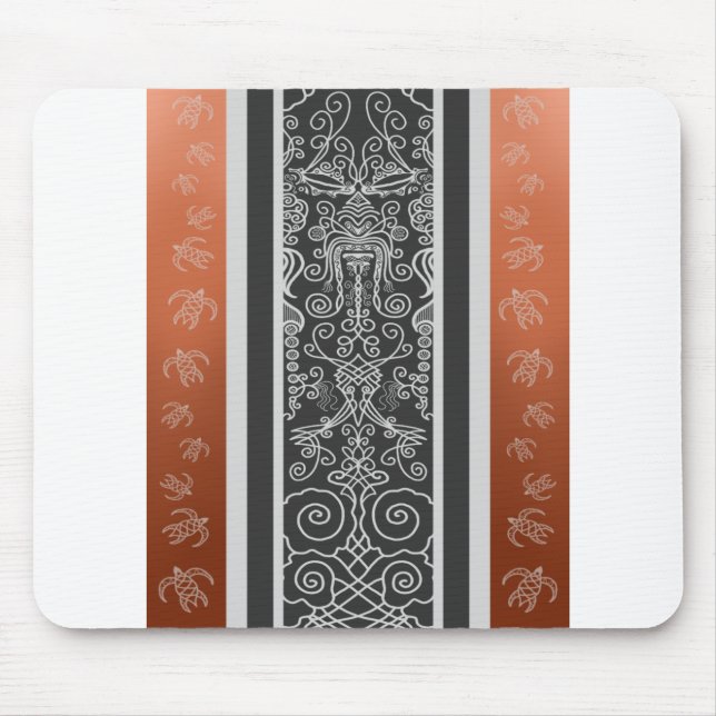 Viking Tattoo Mouse Mat (Front)