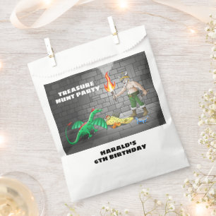 Viking Treasure Hunt Party Birthday Favour Bags