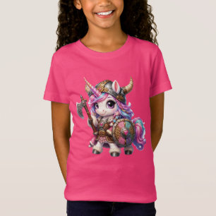 Viking Unicorn Warrior T-Shirt