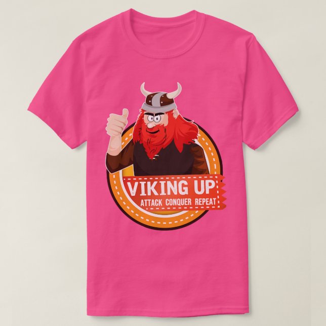 Viking Up T-Shirt (Design Front)
