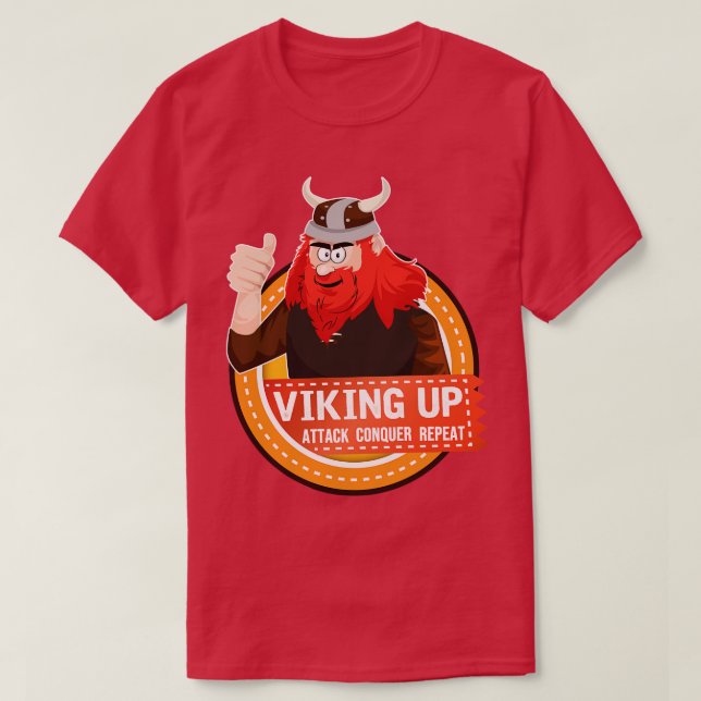 Viking Up T-Shirt (Design Front)