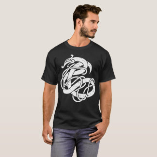 Viking Urnes Style Snake T-Shirt