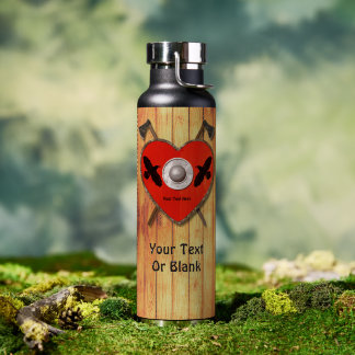 Viking Valentine - Raven Water Bottle