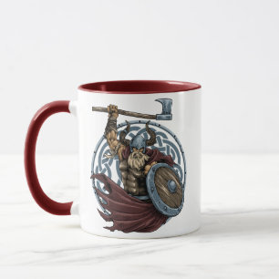 Viking Valhalla Warrior Mug