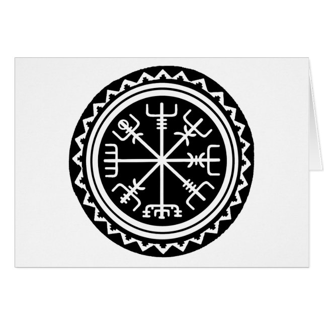 Viking Vegvisir Compass (Front Horizontal)