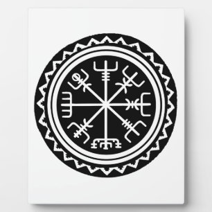 Viking Vegvisir Compass Plaque