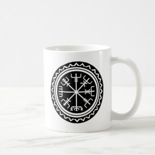 Viking Vegvisir Nautical Compass Coffee Mug