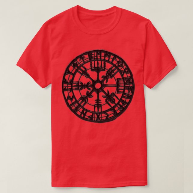 Viking Vegvisir protection T-Shirt (Design Front)