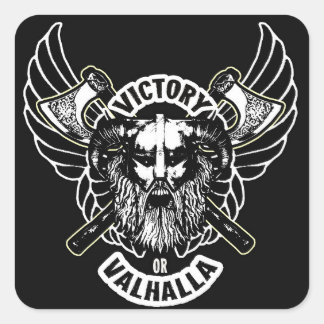 Viking - Victory or Valhalla Stickers