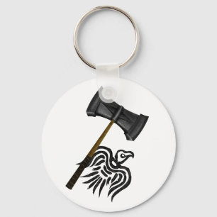 Viking War Hammer Thor Key Ring