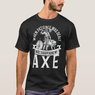 Viking Warrior Axe Viking Valhalla Norse Mytholog T-Shirt