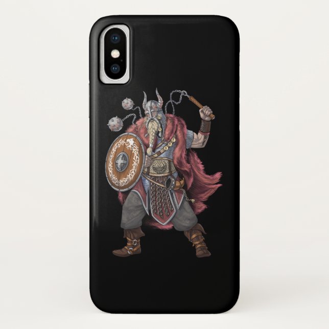Viking Warrior Case-Mate iPhone Case (Back)