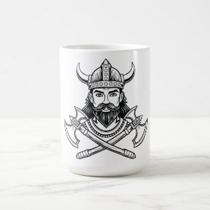 viking warrior coffee mug