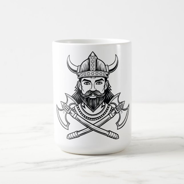 viking warrior coffee mug (Center)
