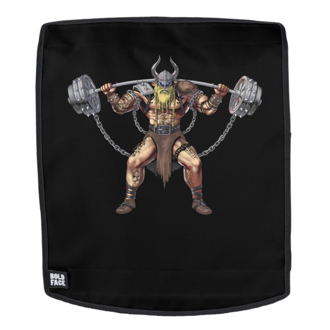 Viking Warrior Fitness Weight Lifting Backpack (Removable Face)