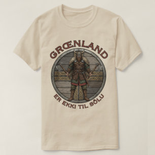 Viking Warrior Greenland  T-Shirt