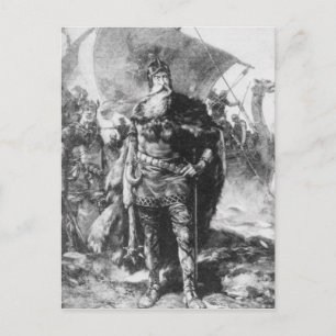 Viking Warrior Postcard