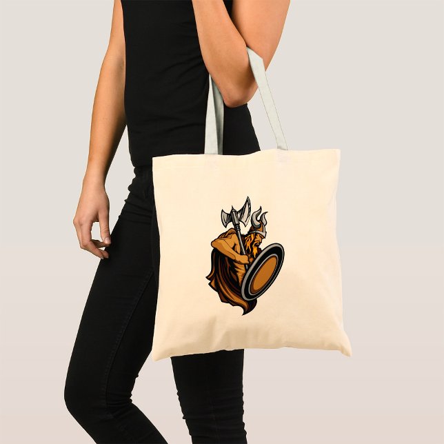 Viking Warrior Tote Bag (Creator Uploaded)