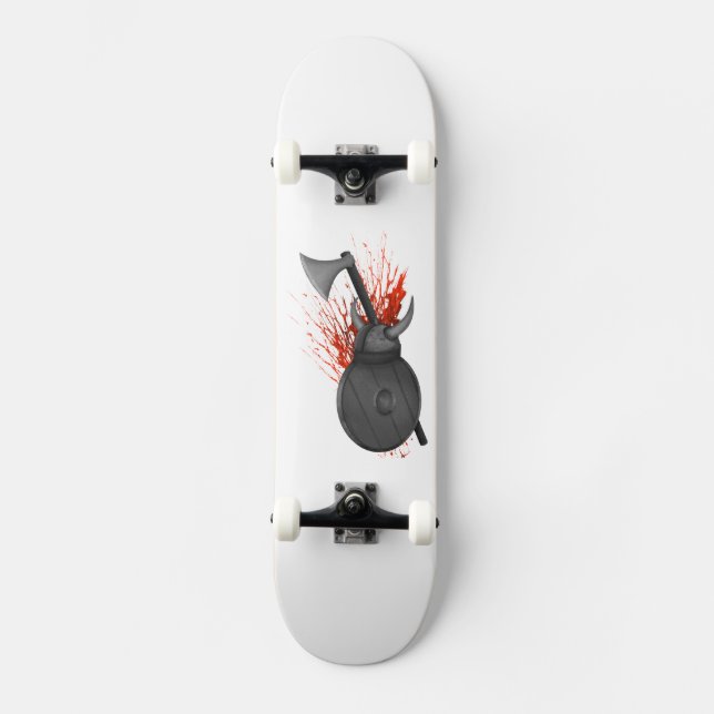 Viking Weapons Skateboard (Front)