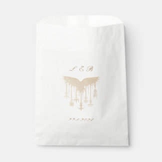 Viking Wedding Favour White Bags Paper