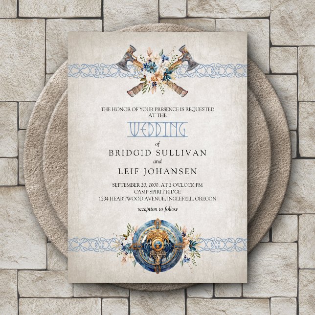 Viking Wedding Invitation (Creator Uploaded)