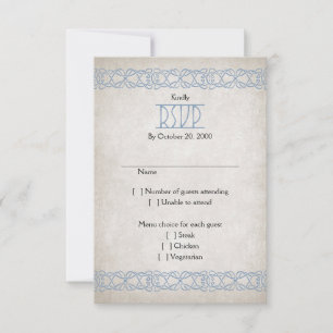 Viking Wedding RSVP Card