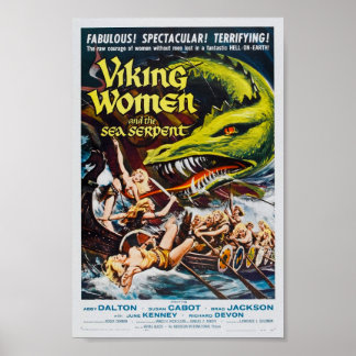 Viking Women and the Sea Serpent Movie Poster