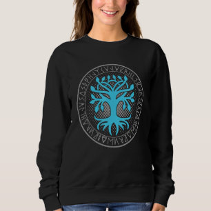 Viking  World Ash  Tree of Life Yggdrasil Sweatshirt