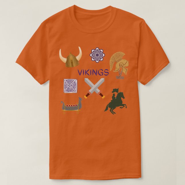 Vikings 15 T-Shirt (Design Front)