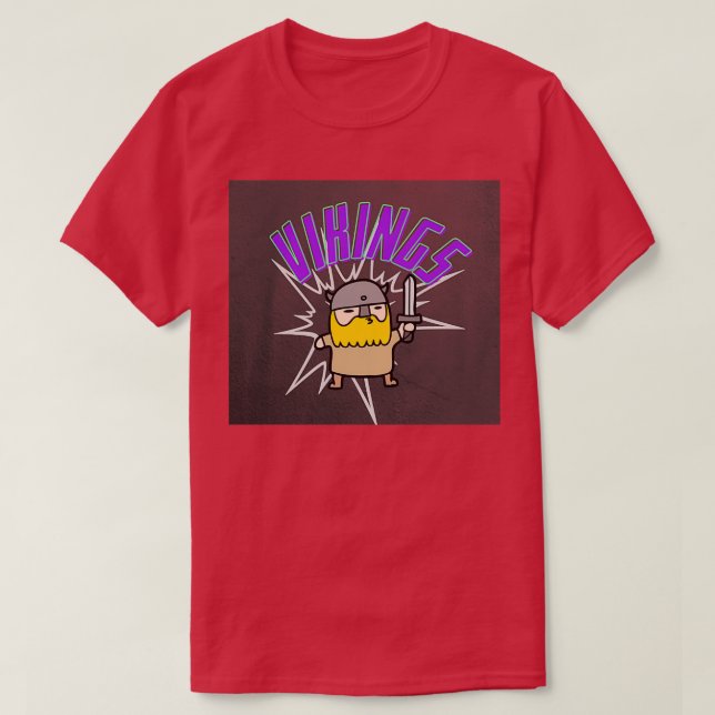 Vikings 2 8 T-Shirt (Design Front)