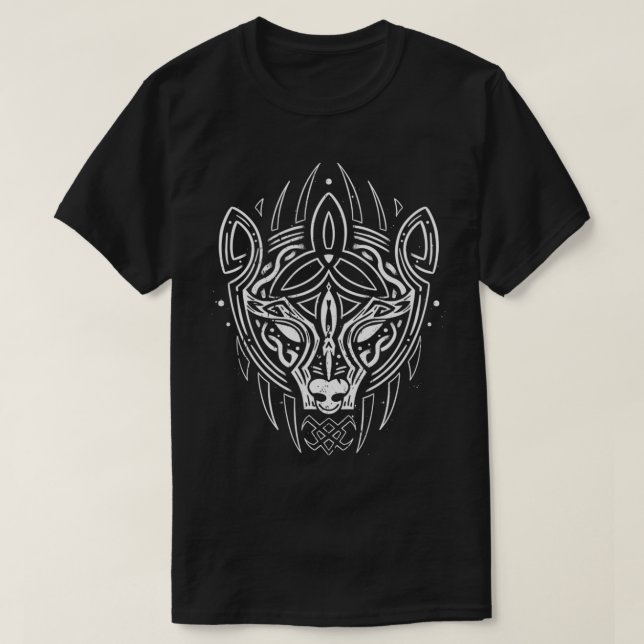 Vikings Bear Norse Mythology  T-Shirt (Design Front)