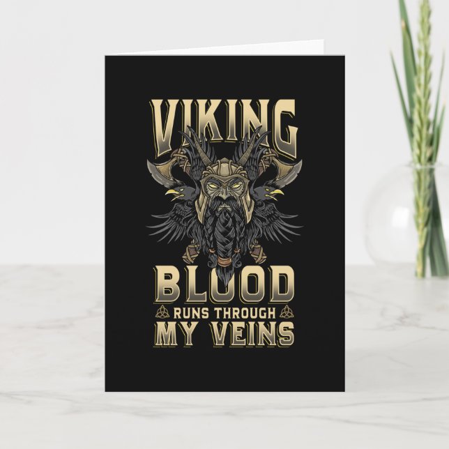 Vikings Card (Front)