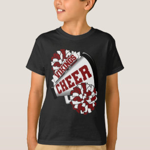 Vikings Cheer Ck To School Cheerleading Spirit M T-Shirt