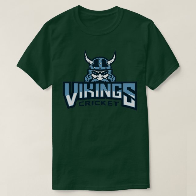 Vikings Cricket T-Shirt (Design Front)