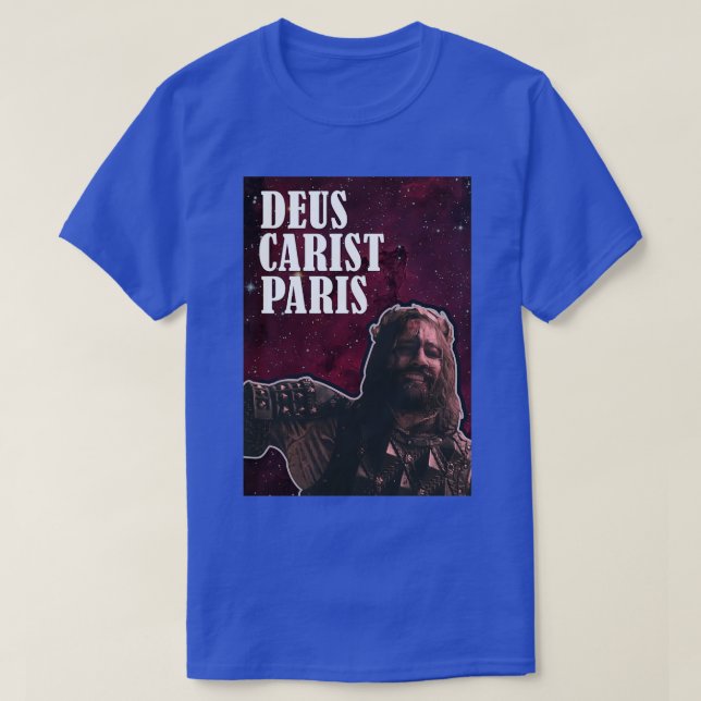 Vikings Deus Carist Paris T-Shirt (Design Front)
