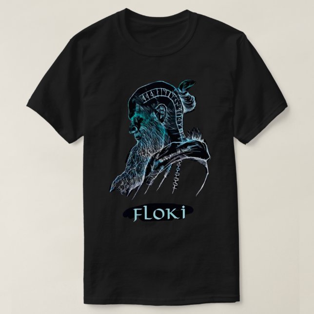 vikings-floki T-Shirt (Design Front)
