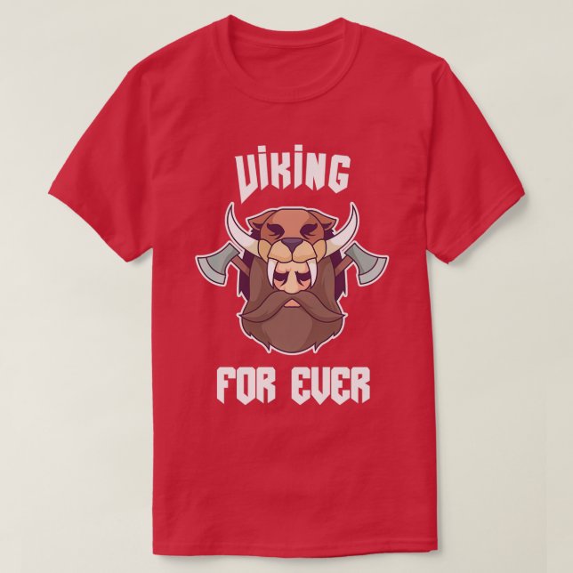 Vikings forever T-Shirt (Design Front)