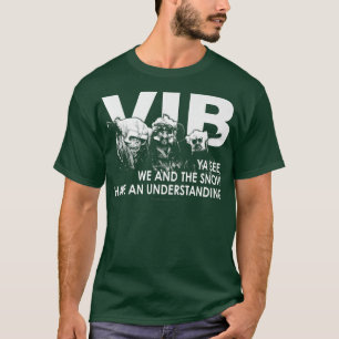 Vikings In Black  We and the Snow  T-Shirt