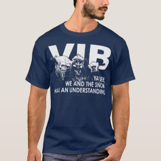 Vikings In BlackWe and the Snow  T-Shirt