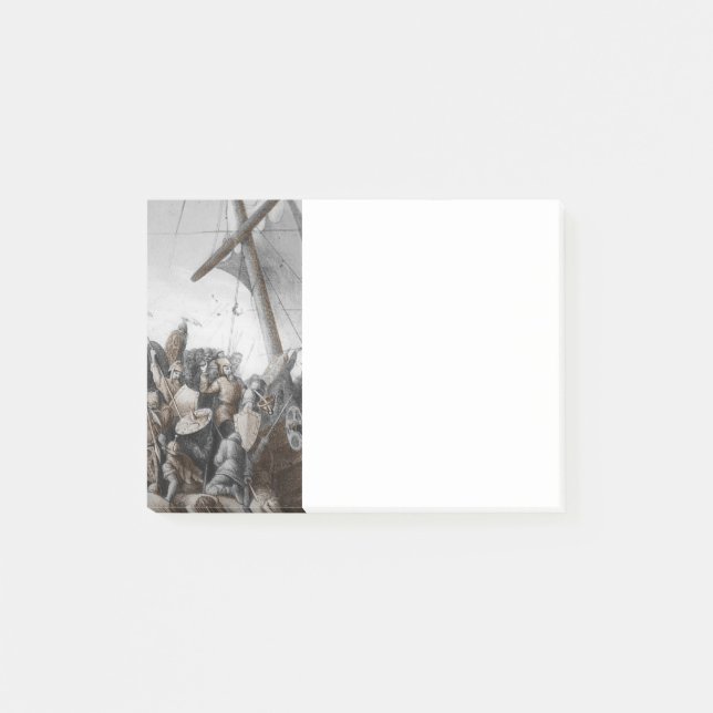 Vikings in Longboat Post-it Notes (Front)