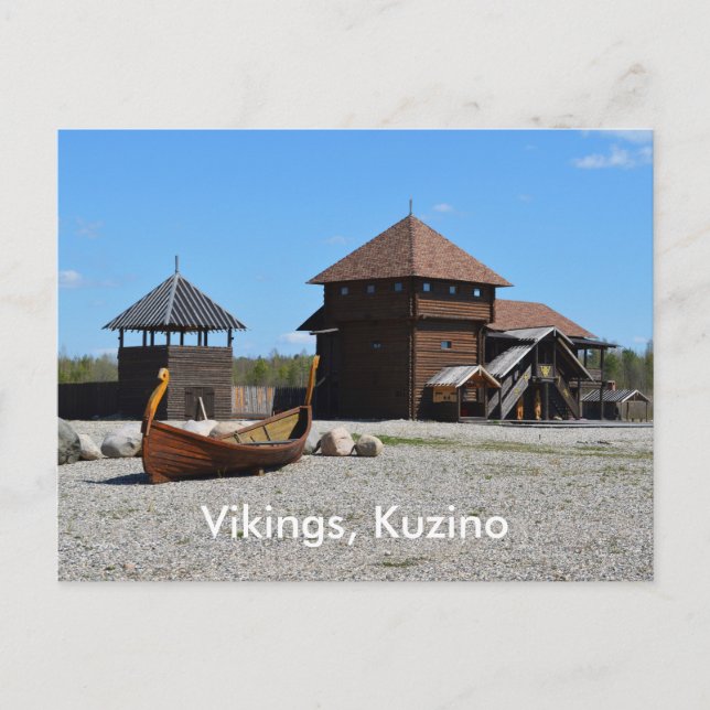 Vikings, Kuzino Postcard (Front)