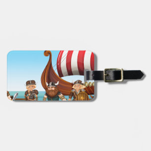 Vikings Luggage Tag