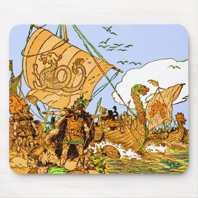Vikings Mouse Mat (Front)